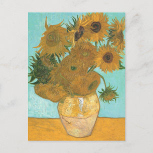Vincent van Gogh - Vaas met twaalf zonnebloemen Briefkaart