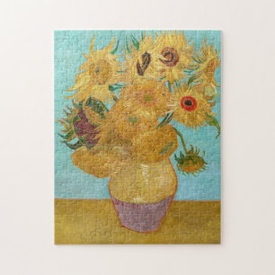 Vincent Van Gogh - Vaas met twaalf zonnebloemen Legpuzzel