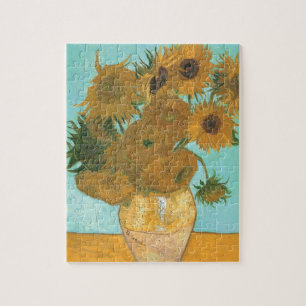 Vincent van Gogh - Vaas met twaalf zonnebloemen Legpuzzel