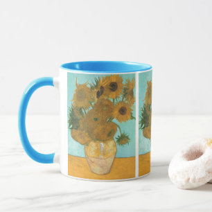 Vincent van Gogh - Vaas met twaalf zonnebloemen Mok