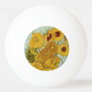 Vincent Van Gogh - Vaas met twaalf zonnebloemen Pingpongballen