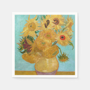 Vincent Van Gogh - Vaas met twaalf zonnebloemen Servet