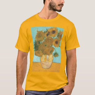 Vincent van Gogh - Vaas met twaalf zonnebloemen T-shirt