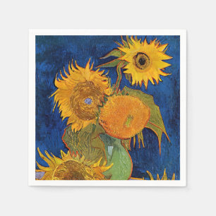 Vincent van Gogh - Vaas met vijf zonnebloemen Servet