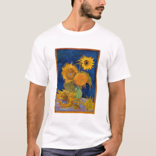 Vincent van Gogh - Vaas met vijf zonnebloemen T-shirt