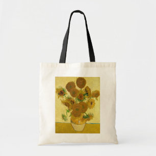 Vincent van Gogh - Vaas met vijftien zonnebloemen Tote Bag