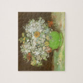 Vincent van Gogh - Vaas met Zinnia's en bloemen Legpuzzel (Verticaal)