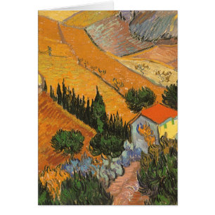 Vincent van Gogh - Vallei met ploeger