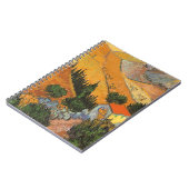 Vincent van Gogh - Vallei met ploeger Notitieboek (Linkerzijde)