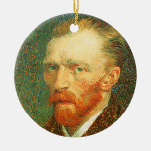 Vincent van Gogh - Van Gogh Zelfportret Keramisch Ornament