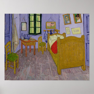 Vincent van Gogh Van Gogh's slaapkamer in Arles Poster
