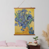 Vincent van Gogh - Vase met Irises Hangend Wandkleed (Slaapkamer)