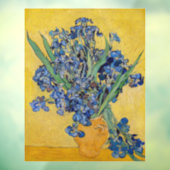 Vincent van Gogh - Vase met Irises Raamsticker (Vel 3)