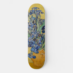 Vincent van Gogh - Vase met Irises Skateboard