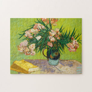 Vincent Van Gogh Vase met Oleanders en Boeken Legpuzzel