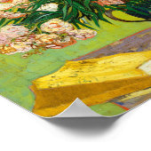 Vincent Van Gogh Vase met Oleanders en Boeken Poster (Hoek)
