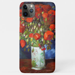 Vincent Van Gogh Vase met Red Poppies Fine Art iPhone 11 Pro Max Hoesje
