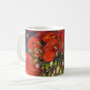 Vincent Van Gogh Vase met Red Poppies Fine Art Koffiemok