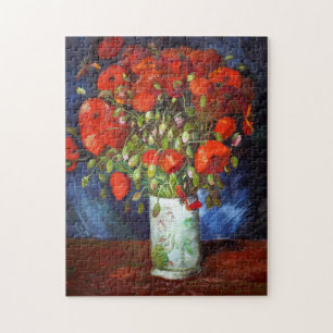 Vincent Van Gogh Vase met Red Poppies Fine Art Legpuzzel