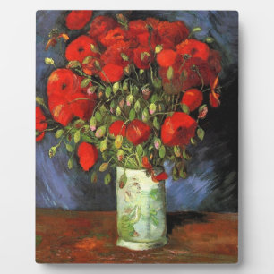 Vincent Van Gogh Vase met rode papavers Fotoplaat