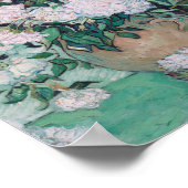 Vincent Van Gogh - Vase met Rozen, 1890 Poster (Hoek)