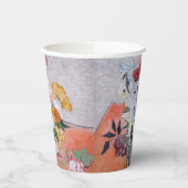 Vincent van Gogh - Vase met Rozen en Anemones Papieren Bekers (Links)