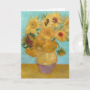 Vincent Van Gogh - Vase met twaalf zonnebloemen Kaart