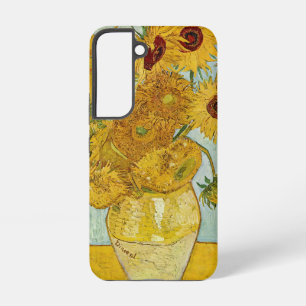 Vincent Van Gogh - Vase met twaalf zonnebloemen Samsung Galaxy Hoesje