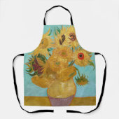 Vincent Van Gogh - Vase met twaalf zonnebloemen Schort (Voorkant)