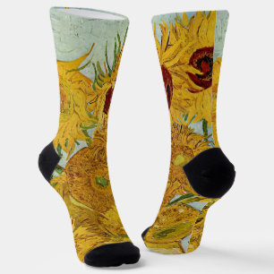 Vincent Van Gogh - Vase met twaalf zonnebloemen Sokken
