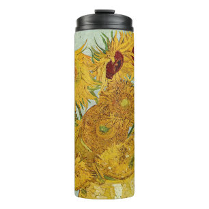 Vincent Van Gogh - Vase met twaalf zonnebloemen Thermosbeker