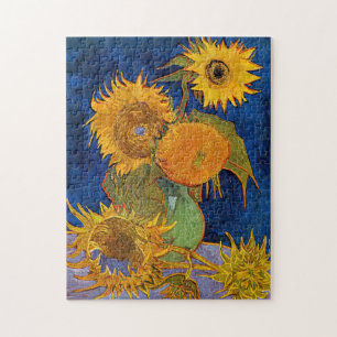 Vincent van Gogh - Vase met vijf zonnebloemen Legpuzzel