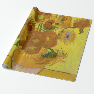 Vincent van Gogh - Vase met vijftien zonnebloemen Cadeaupapier