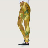 Vincent van Gogh - Vase met vijftien zonnebloemen Leggings (Links)