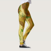 Vincent van Gogh - Vase met vijftien zonnebloemen Leggings (Rechts)