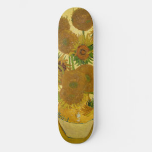 Vincent van Gogh - Vase met vijftien zonnebloemen Skateboard