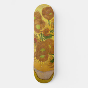 Vincent van Gogh - Vase met vijftien zonnebloemen Skateboard