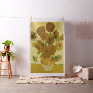 Vincent van Gogh - Vase met vijftien zonnebloemen Stof
