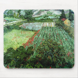 Vincent van Gogh   Veld met papavers, 1889 Muismat