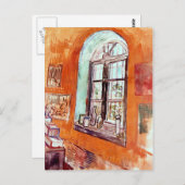 Vincent van Gogh - Venster van Vincent's Studio Briefkaart (Voorkant / Achterkant)