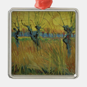Vincent van Gogh Verpolarde wilde dieren, Zon in Metalen Ornament