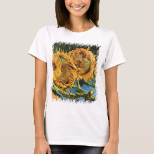 Vincent Van Gogh - Vier afgesneden zonnebloemen Ku T-shirt