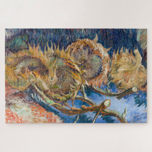 Vincent van Gogh - Vier Afgesneden Zonnebloemen Legpuzzel