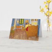 Vincent van Gogh - Vincent's Bedroom in Arles Kaart (Gele Bloem)