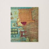 Vincent van Gogh - Vincent's Bedroom in Arles Legpuzzel (Verticaal)