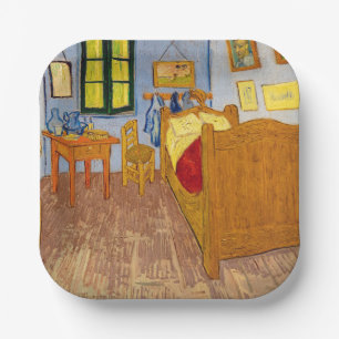 Vincent van Gogh - Vincent's Bedroom in Arles Papieren Bordje