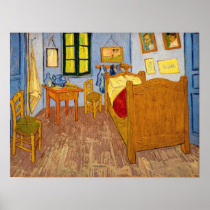 Vincent van Gogh - Vincent's Bedroom in Arles Poster