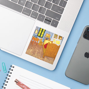 Vincent van Gogh - Vincent's Bedroom in Arles Sticker