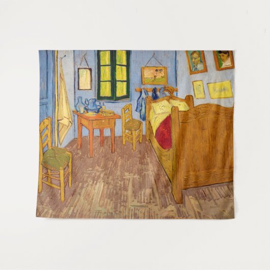 Vincent van Gogh - Vincent's Bedroom in Arles Wandkleed (Voorkant (horizontaal))