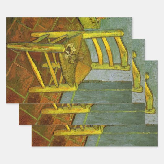 Vincent van Gogh - Vincent's stoel met zijn pijp Inpakpapier Vel (Set)
